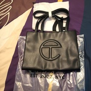 Telfar Black Handbag